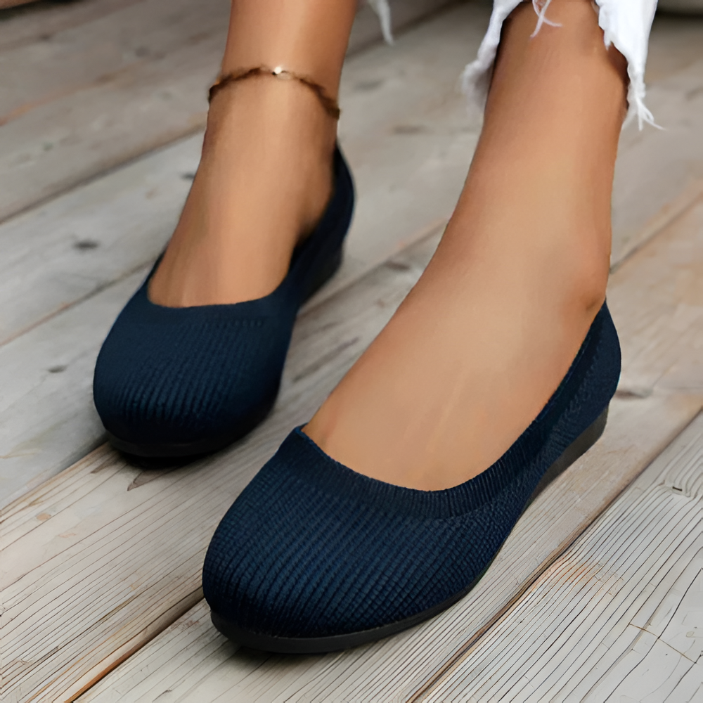 Women's Slip On Pump Shoes | Knit