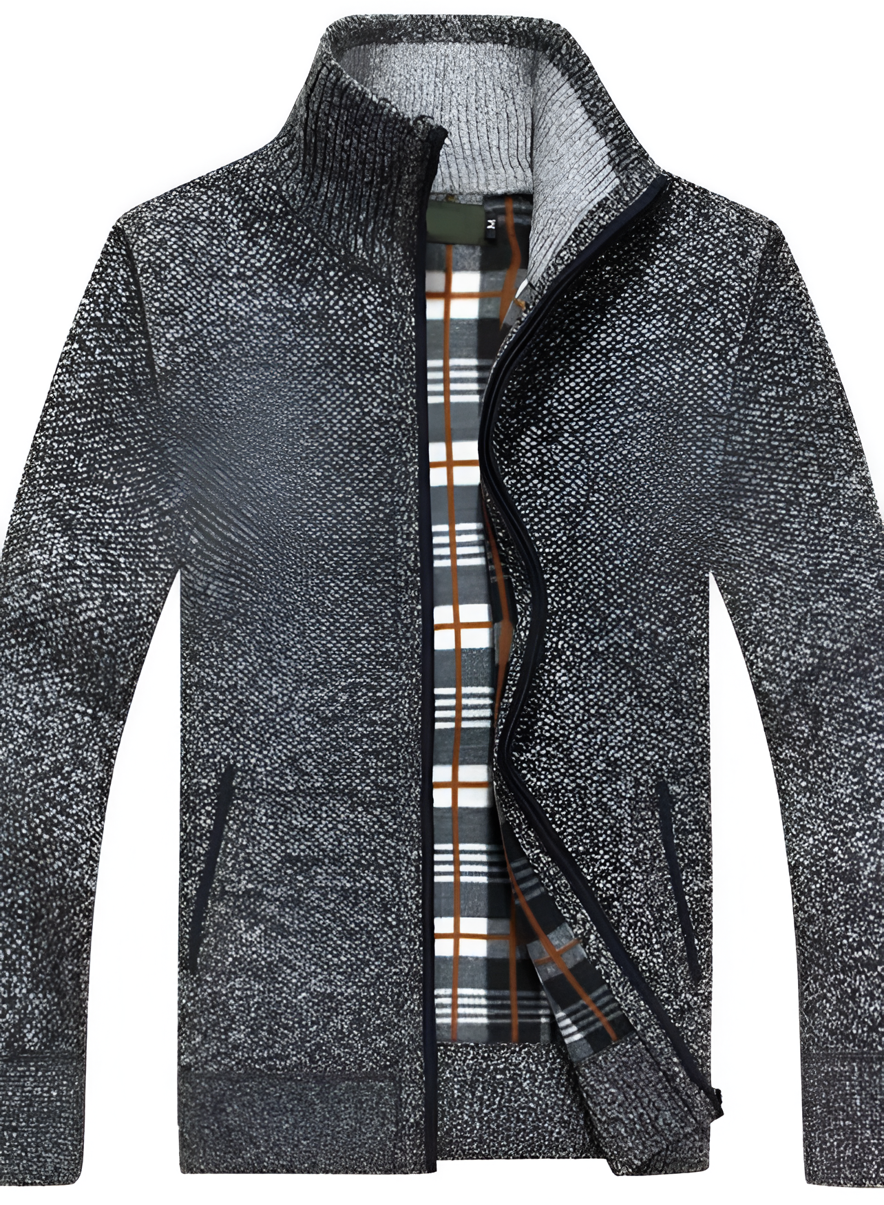 Cable Knit Jumper - Men's Winter Insulated