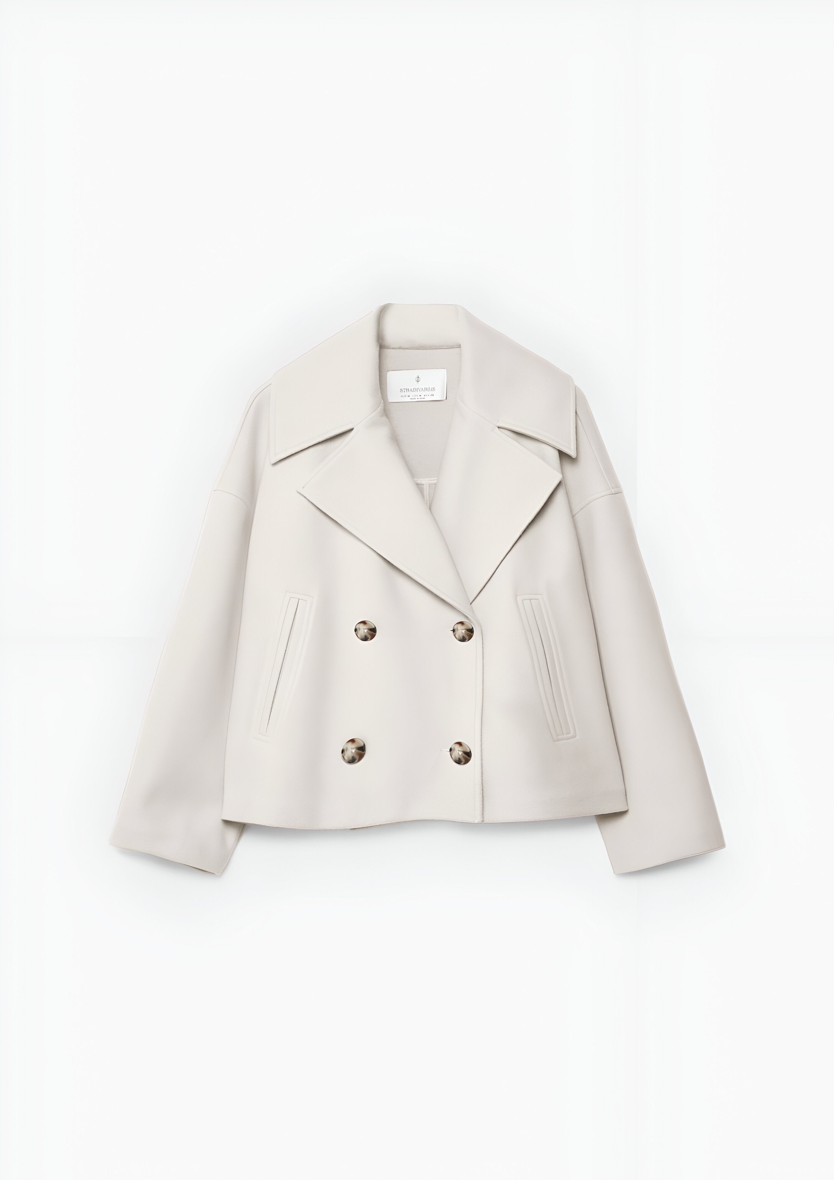Cropped Pea Coat | Women's Winter Wear