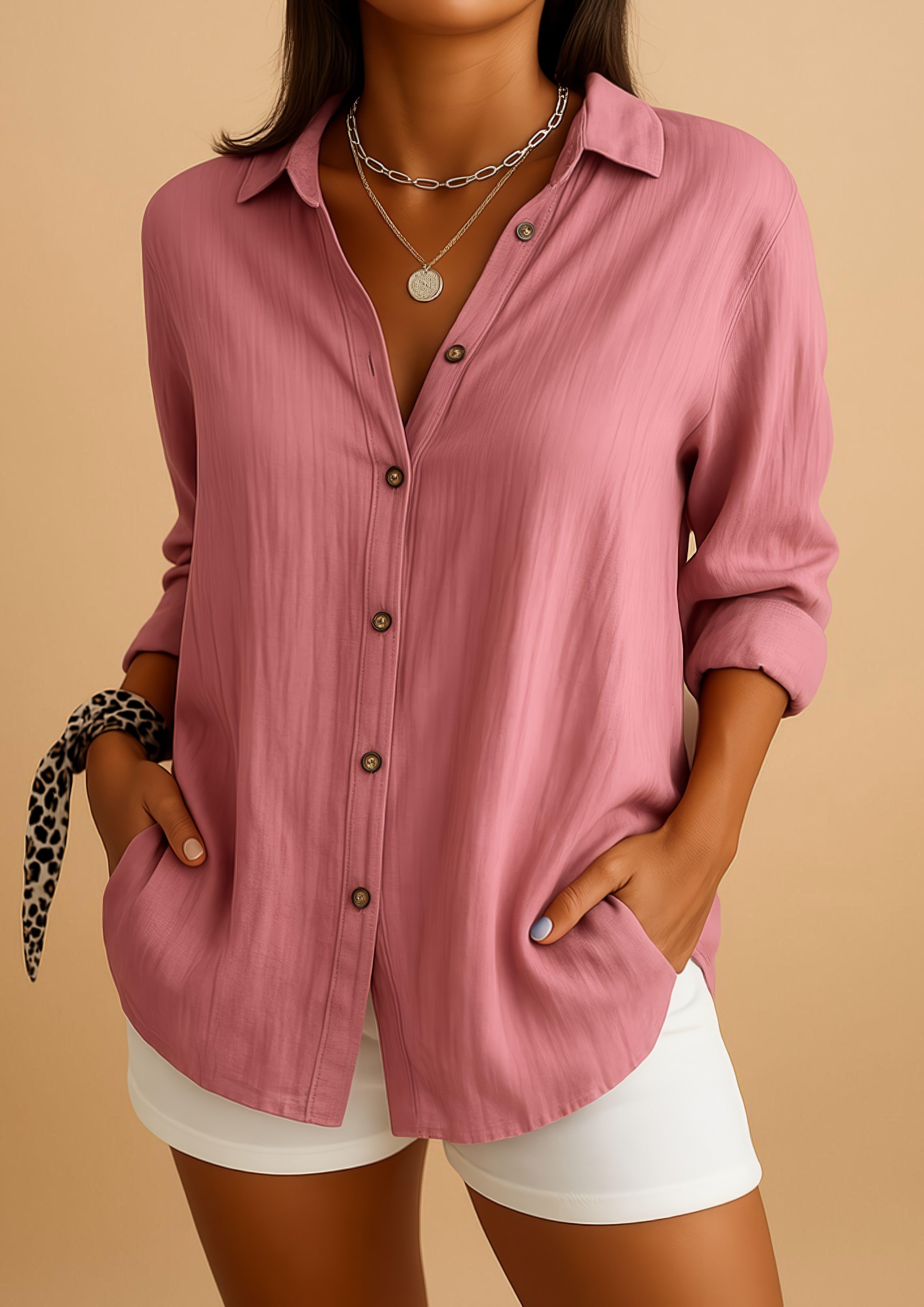 Women's Button Down Blouse | Casual