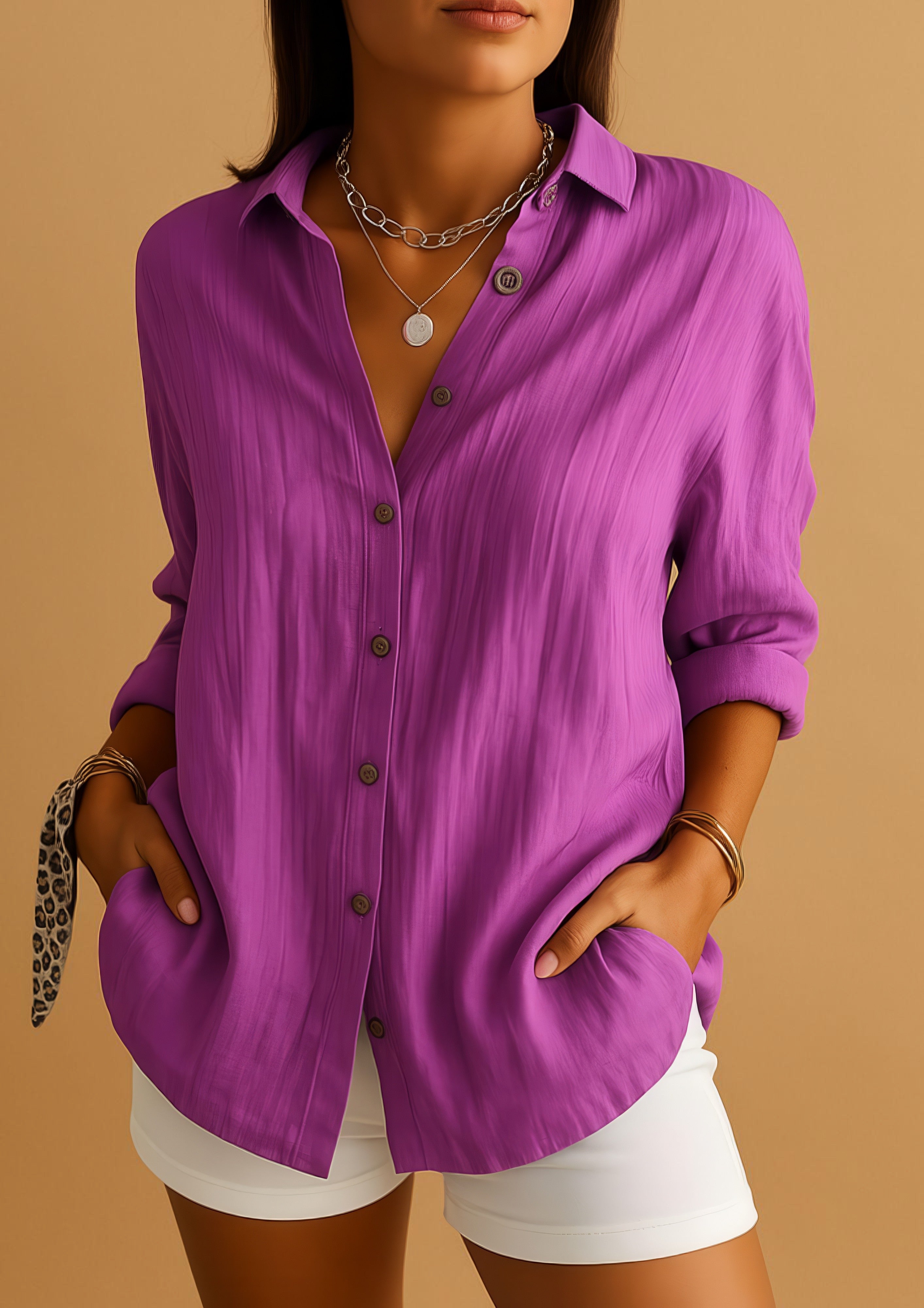 Women's Button Down Blouse | Casual