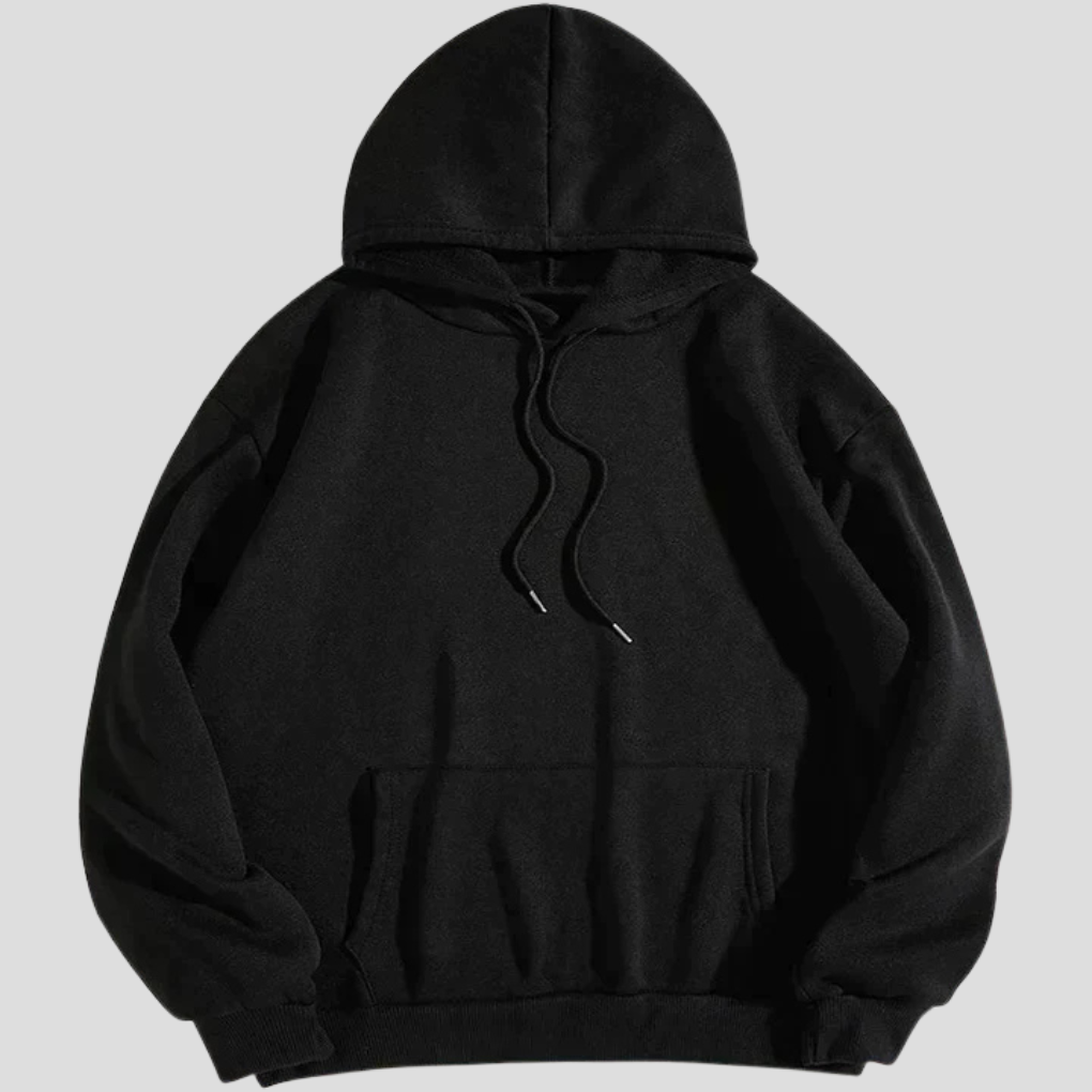 Women’s Kangaroo Pocket Hoodie – Loose Fit Sweatshirt with Motivational Print
