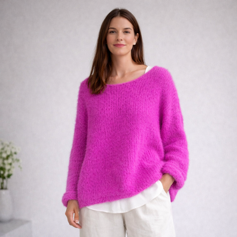Women’s Oversized Knit Jumper | Long Sleeve