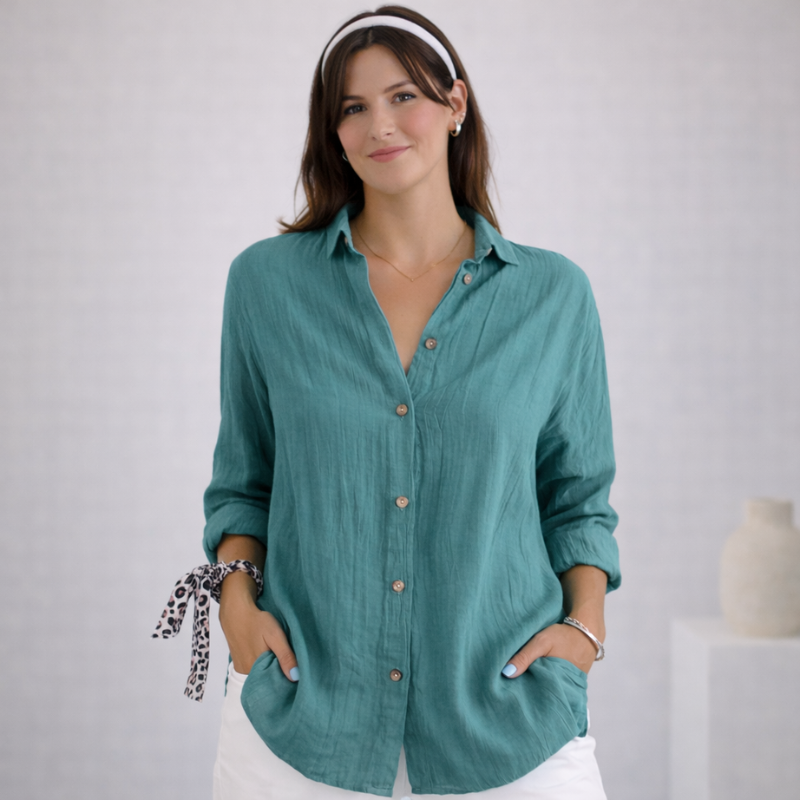 Women’s Classic Button Down Shirt | Long Sleeve