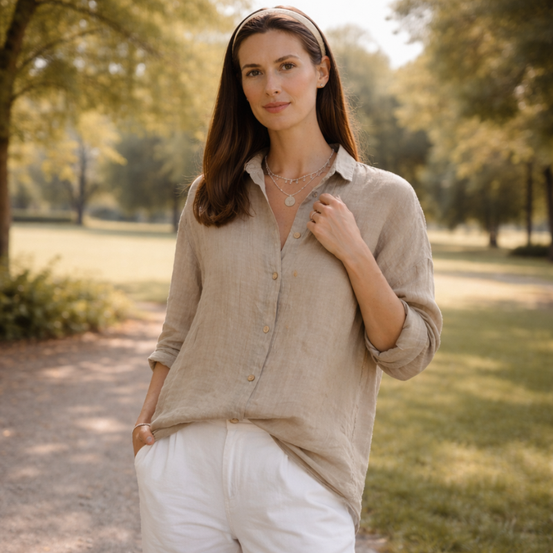 Women’s Classic Button Down Shirt | Long Sleeve