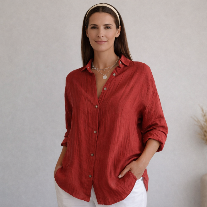 Women’s Classic Button Down Shirt | Long Sleeve