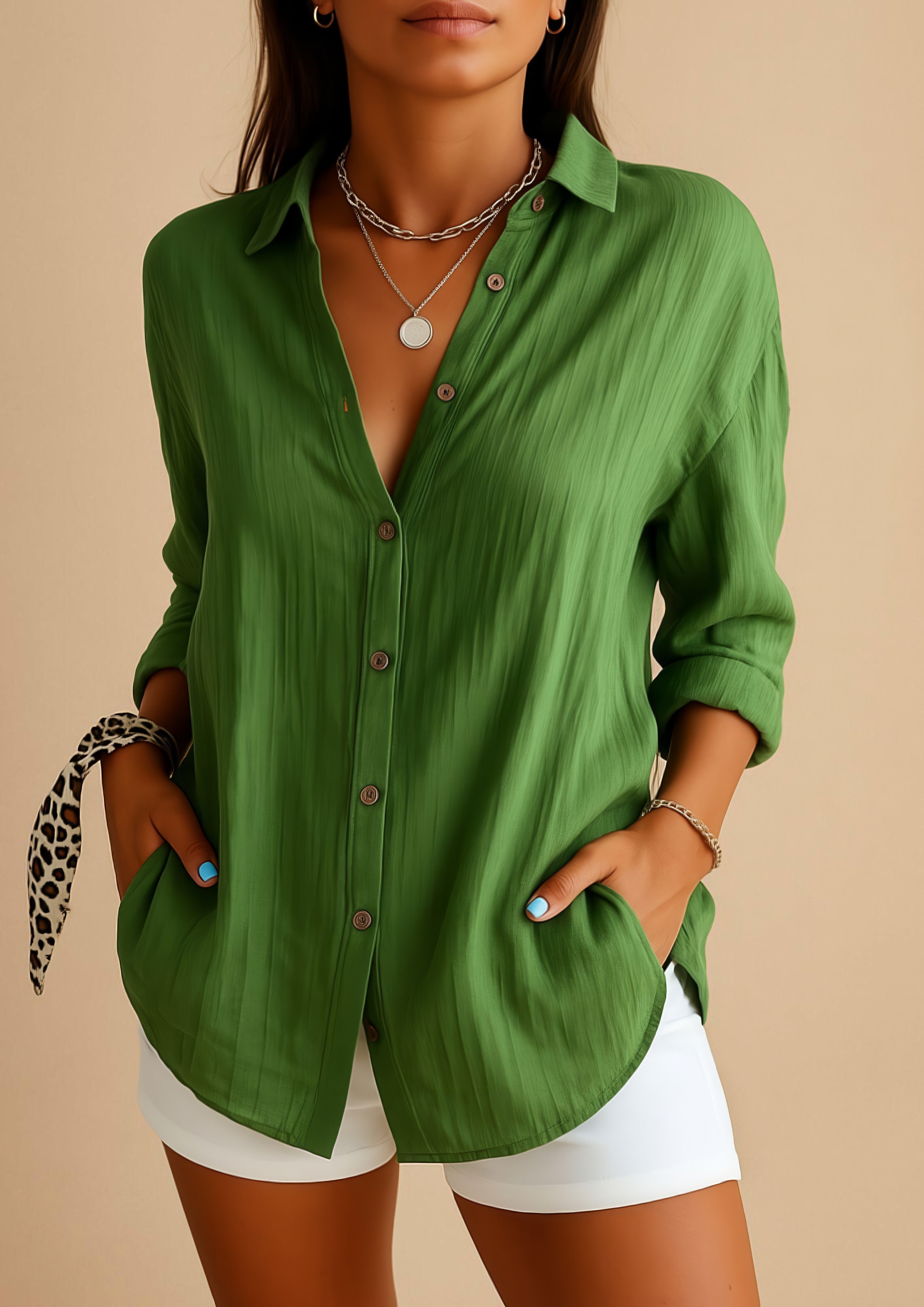 Women's Button Down Blouse | Casual