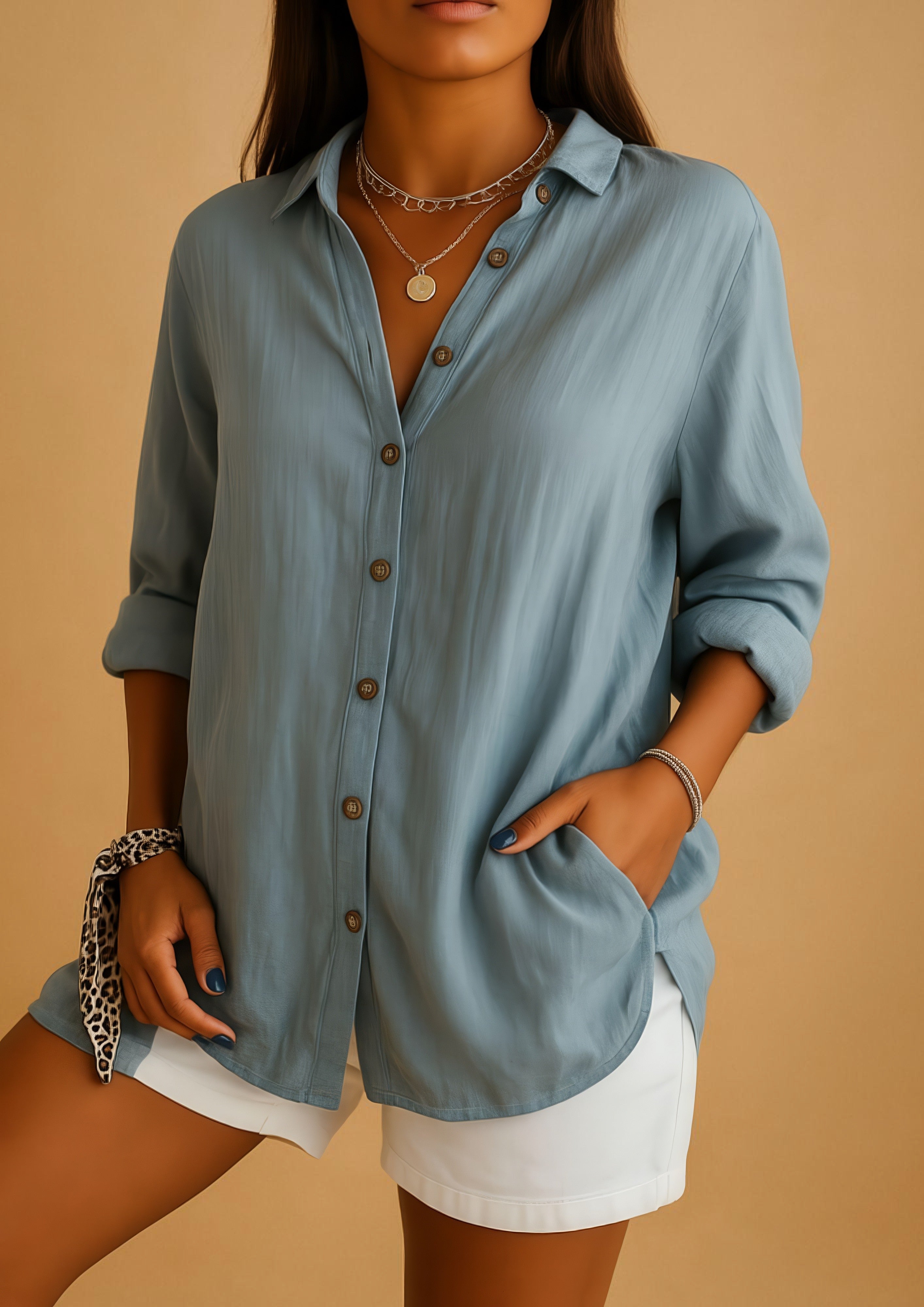 Women's Button Down Blouse | Casual