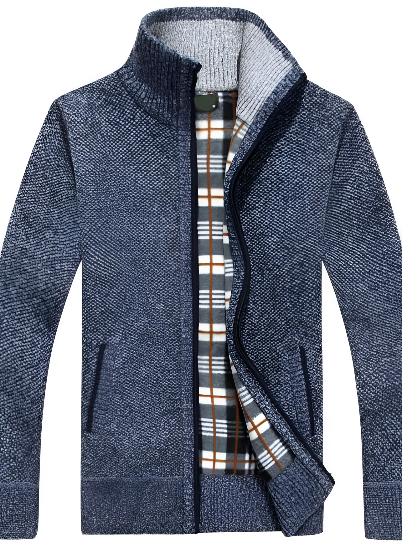 Cable Knit Jumper - Men's Winter Insulated