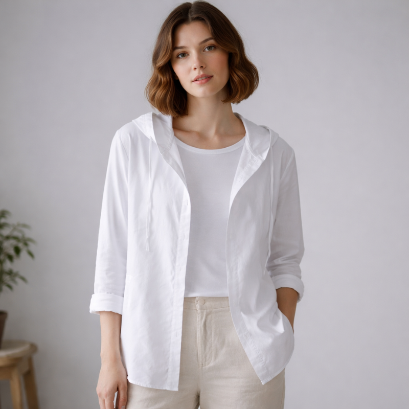 Women’s Classic Relaxed Blouse | Long Sleeve