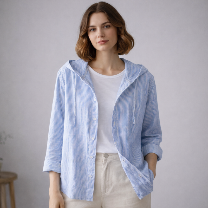 Women’s Classic Relaxed Blouse | Long Sleeve