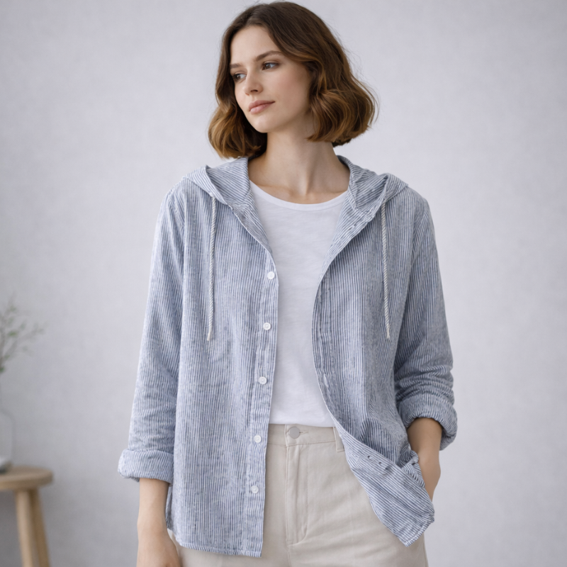 Women’s Classic Relaxed Blouse | Long Sleeve