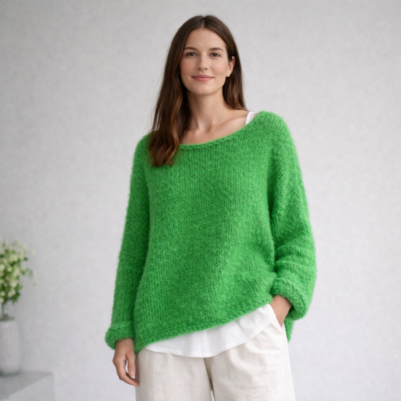 Women’s Oversized Knit Jumper | Long Sleeve