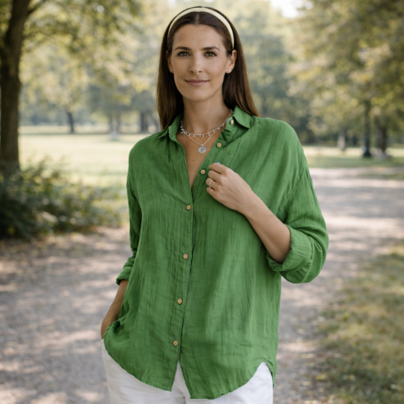 Women’s Classic Button Down Shirt | Long Sleeve